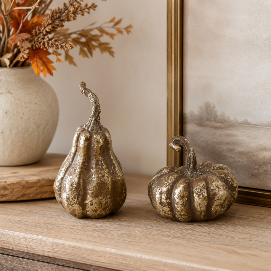 Antiqued Harvest Pumpkin
