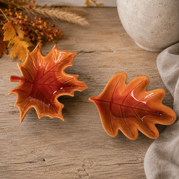 Autumn Leaf Trinket Dish