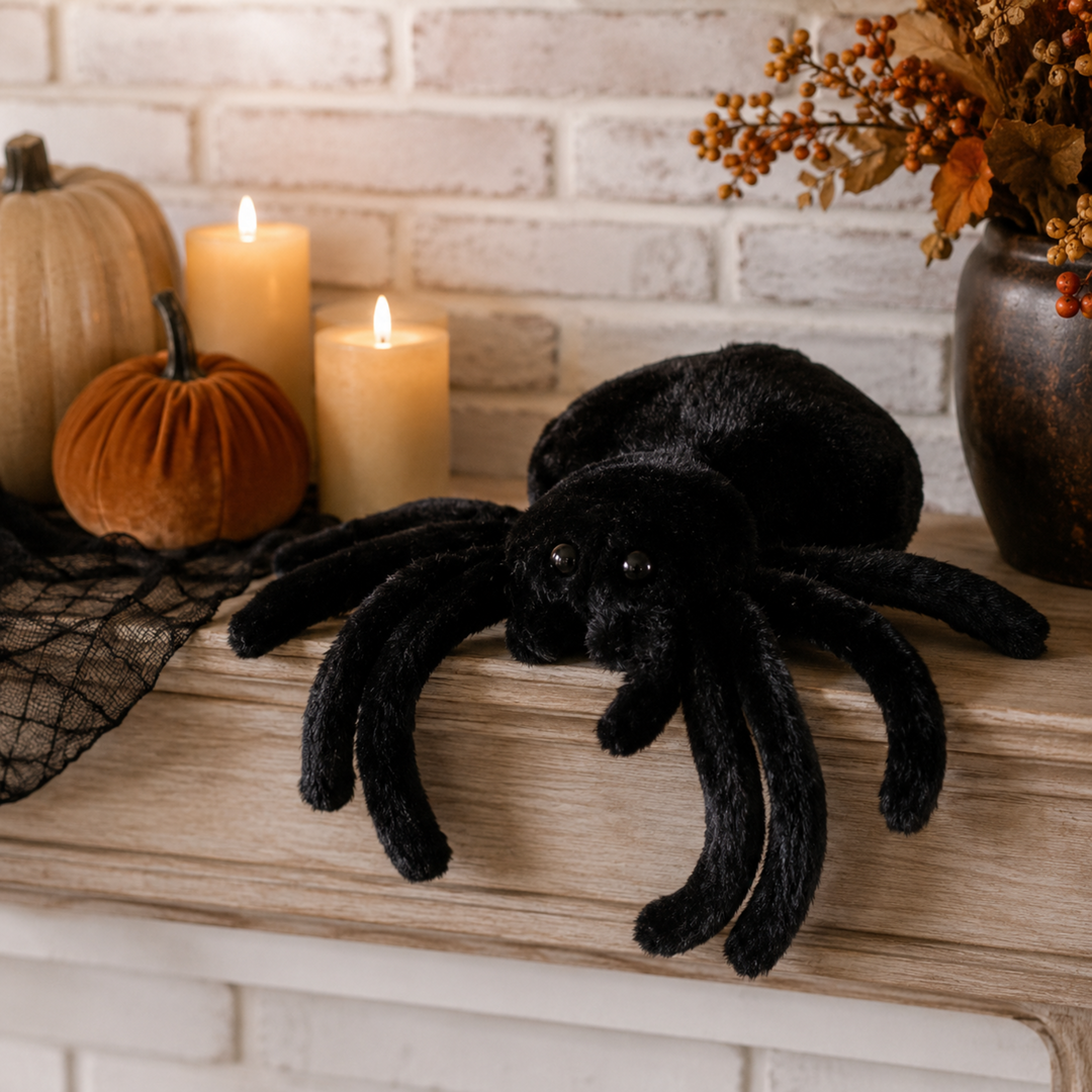 Fuzzy Spider Décor