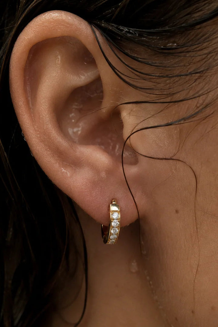 Ellie Vail Tinsley Huggie Hoop Earring