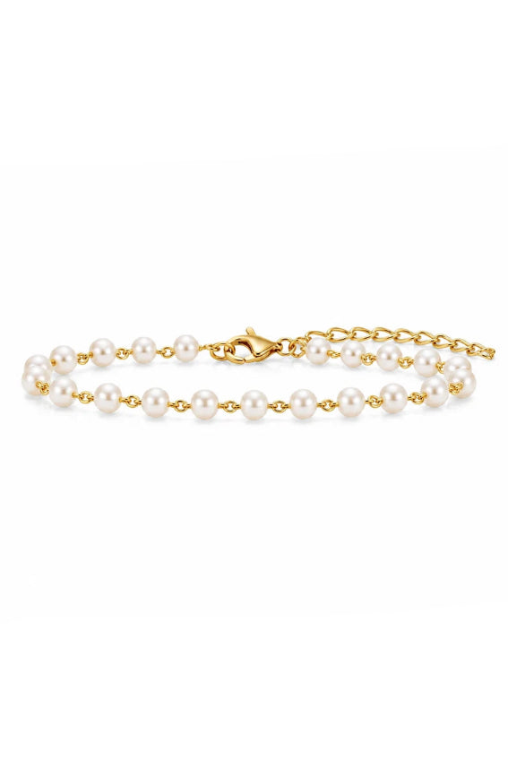 Ellie Vail Sheena Dainty Pearl Bracelet
