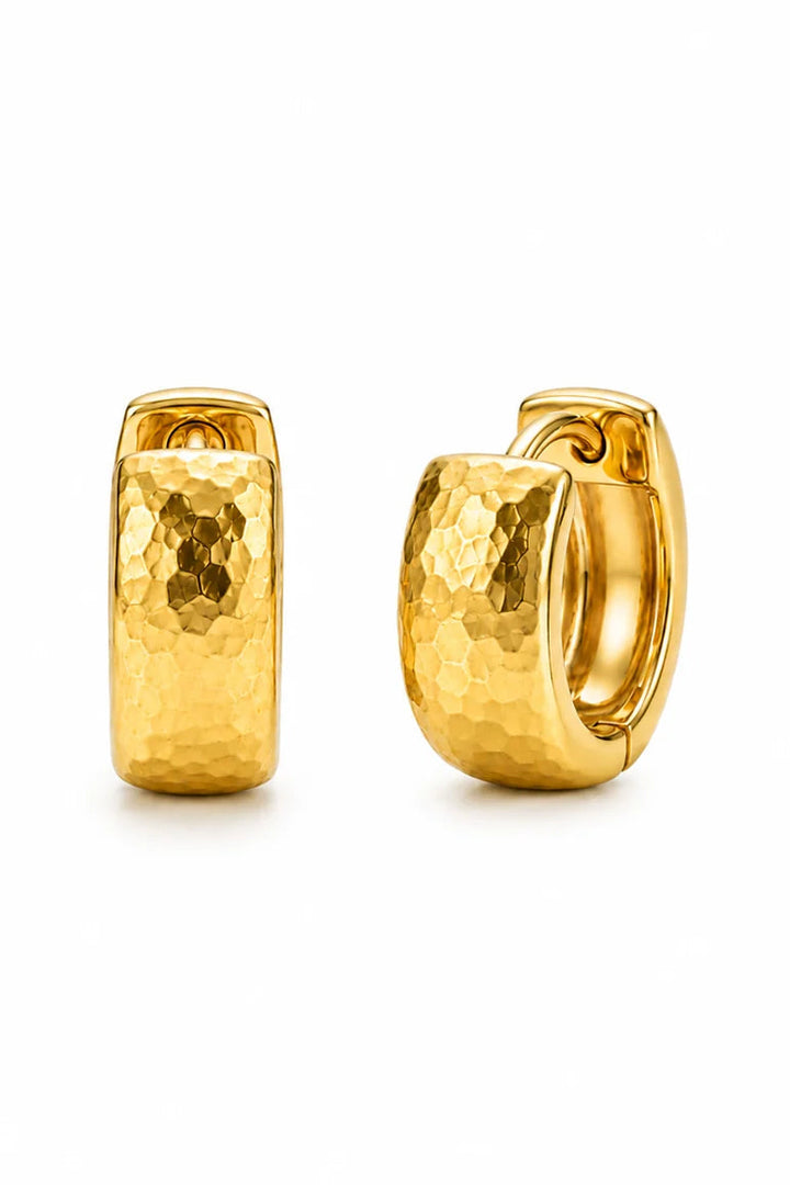 Ellie Vail Brennan Hammered Mini Hoop Earring