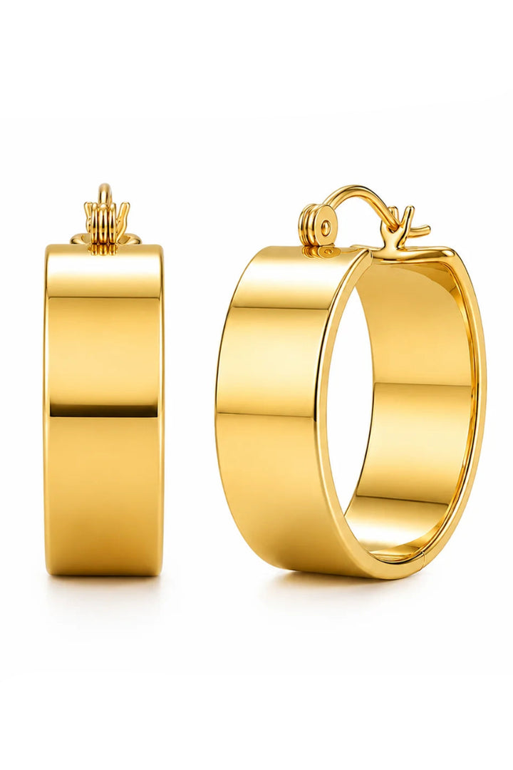 Ellie Vail Lia Wide Hoop Earring
