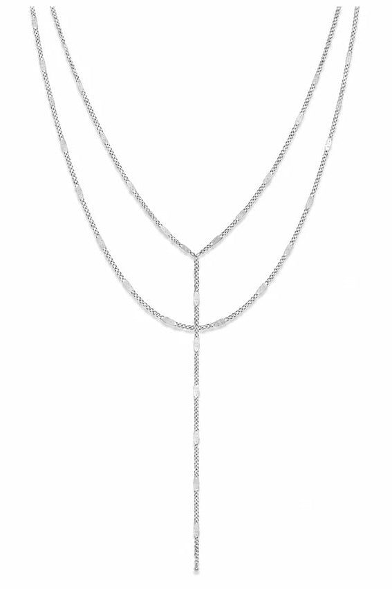 Ellie Vail Camilla Dainty Lariat Chain Necklace