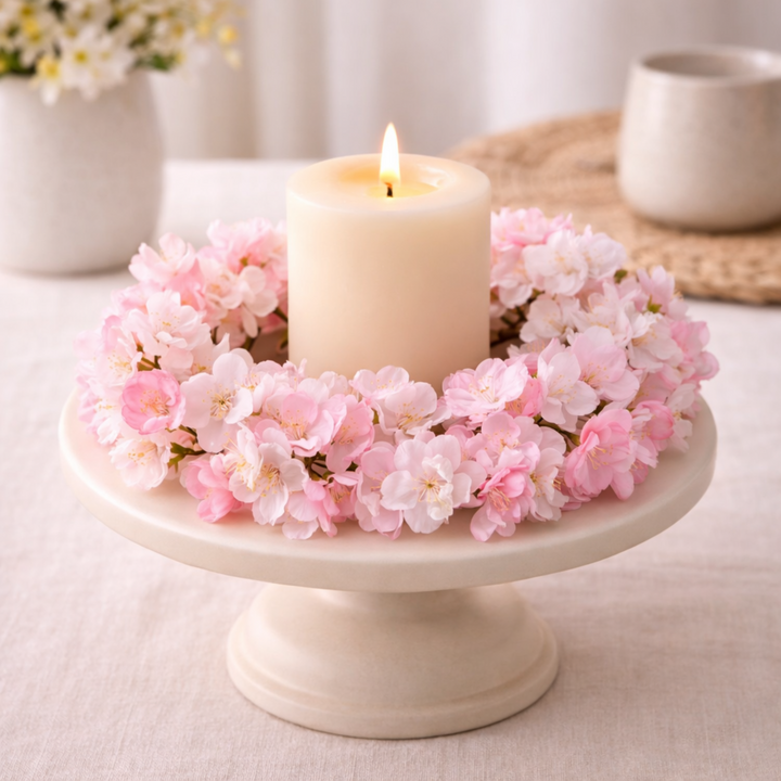 Cherry Blossom Candle Ring
