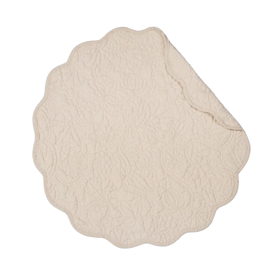 Christiana Round Quilted Placemat