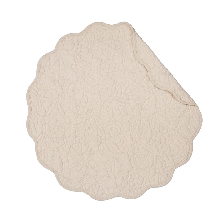 Christiana Round Quilted Placemat