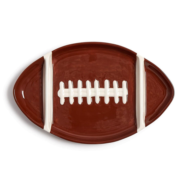 Classic Football Sectional Serving Platter