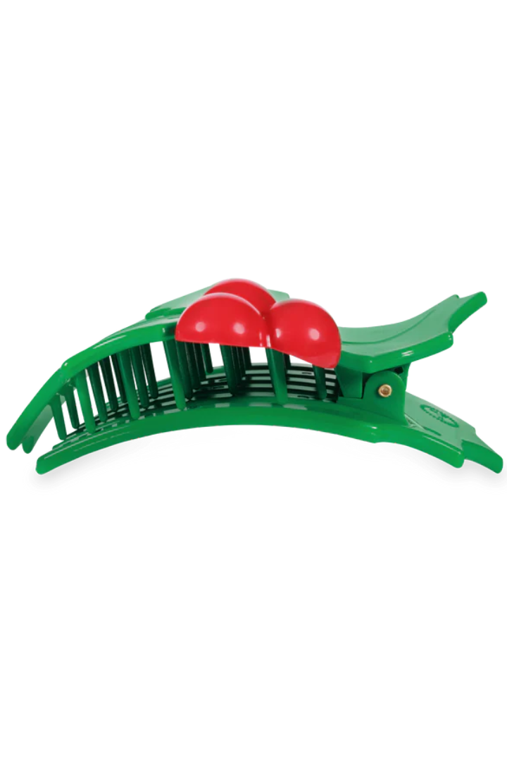 Teleties Holly Leaves Flat Hair Clip