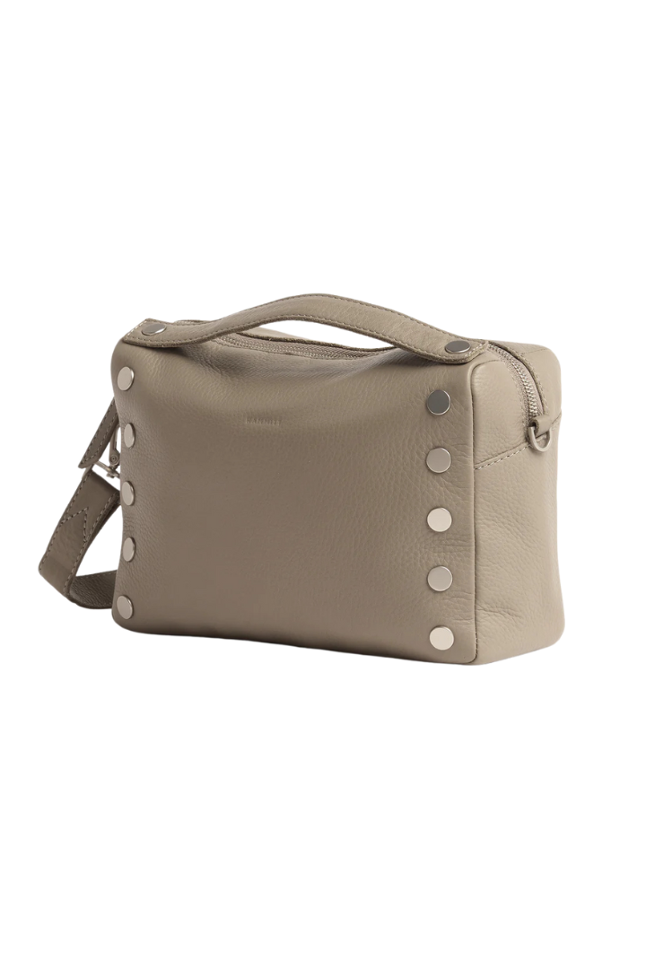 Hammitt Evan Crossbody Med -  Pewter Pebble/Brushed Silver