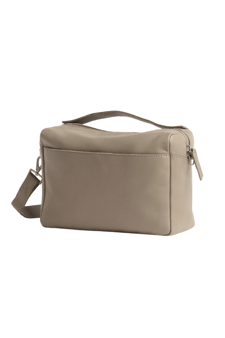 Hammitt Evan Crossbody Med -  Pewter Pebble/Brushed Silver