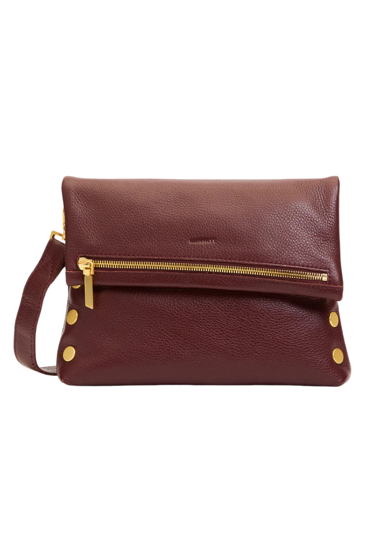 Hammitt Vip Med - Cherrywood Pebble/Brushed Gold