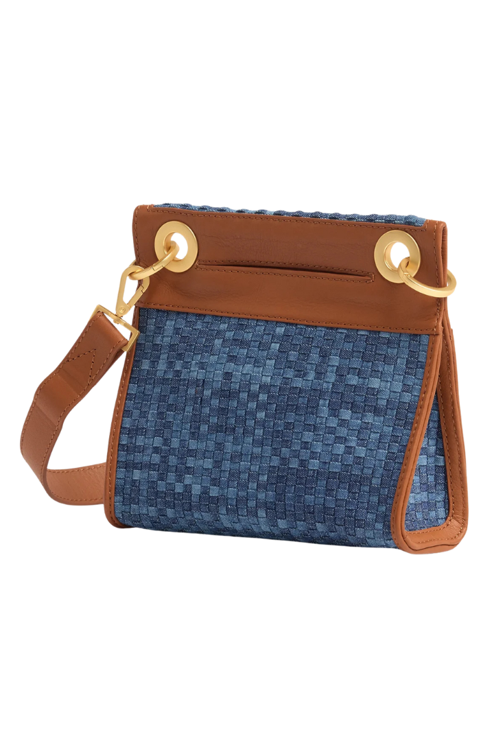 Hammitt Tony Sml - Mosaic Denim/Brushed Gold