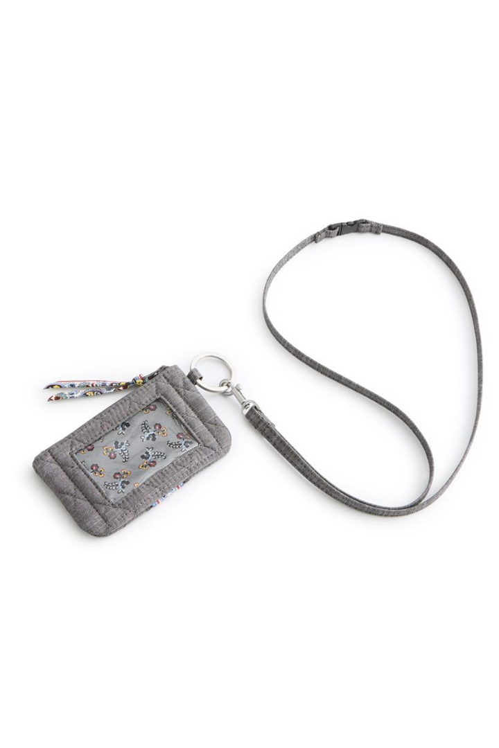 Vera Bradley Zip ID Breakaway Lanyard