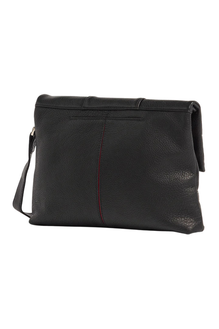 Hammitt Vip Lrg - Black Weave/Silver