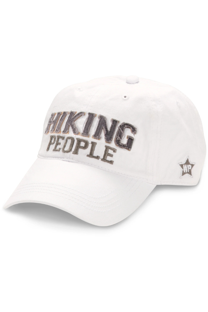 Hiking People White Hat