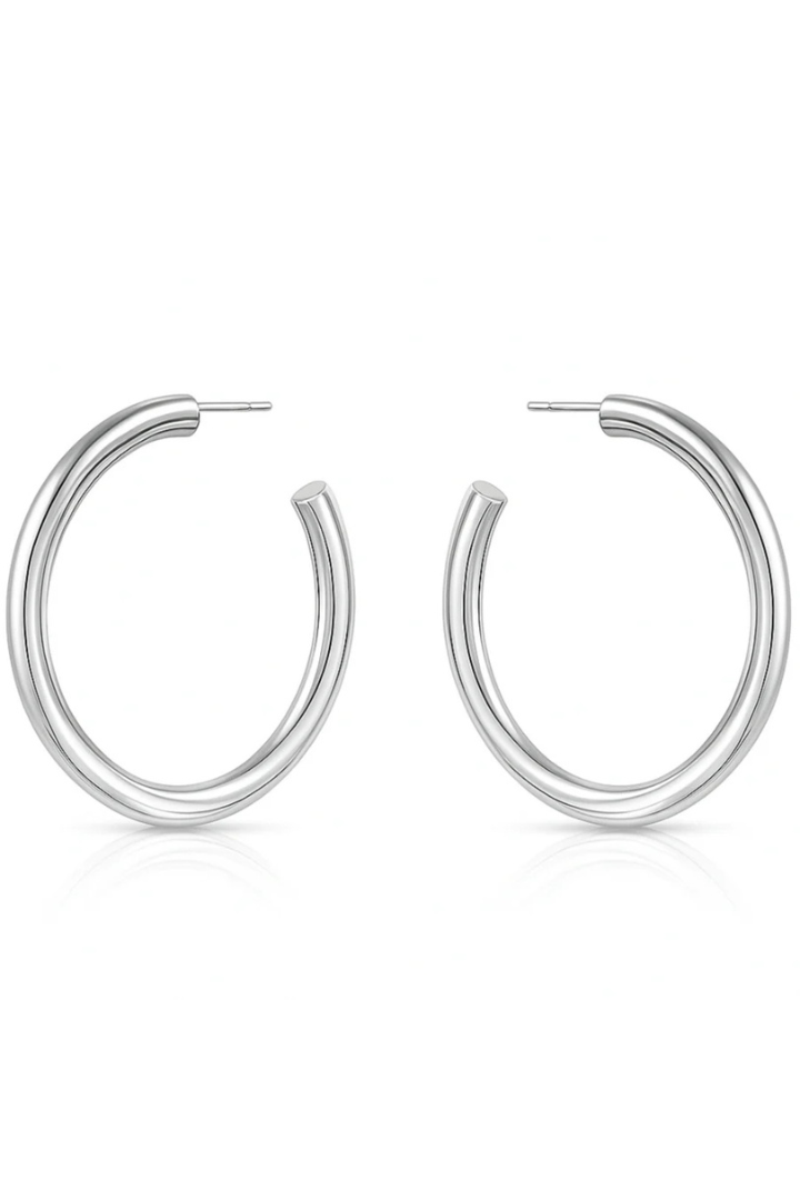 Ellie Vail Flora Large Hoop Earring