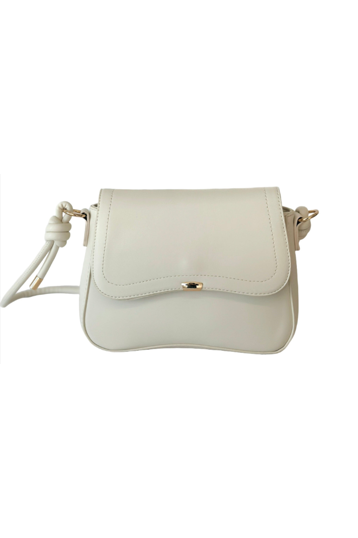 Jen & Co - Fiji Curved Flapover Shoulder Bag