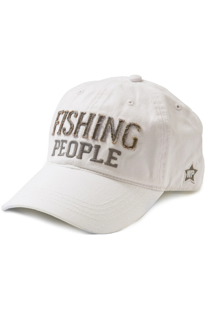 Fishing People White Hat