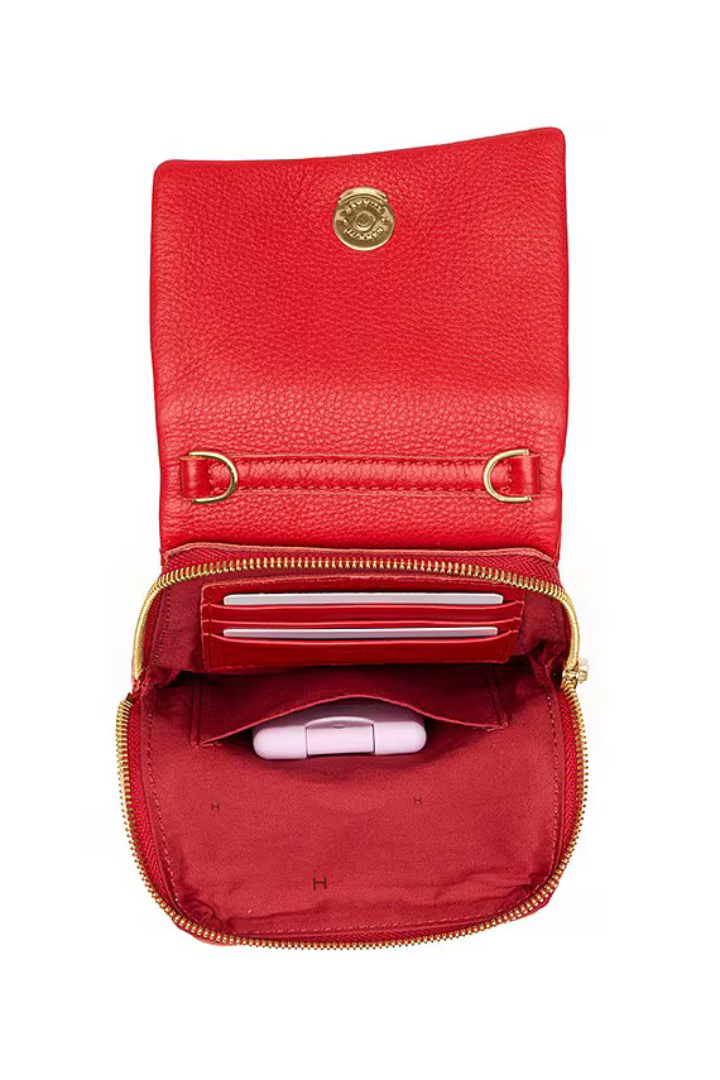 Hammitt Vip Mobile - Chili Red/Gold
