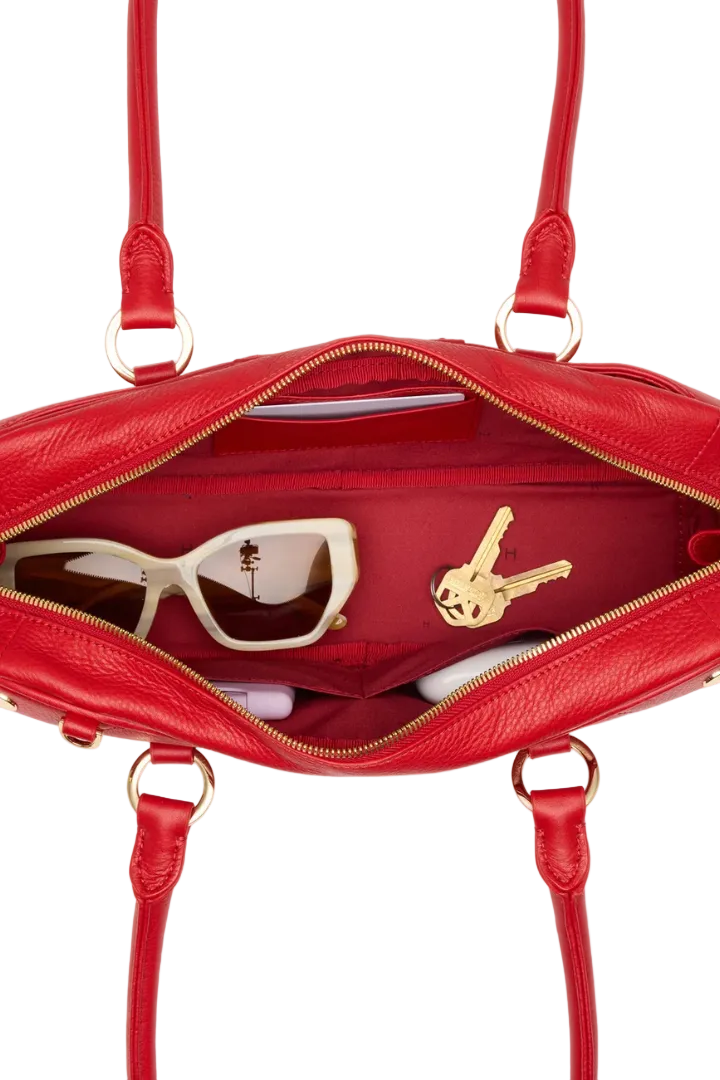 Hammitt Meredith Sml - Chili Red/Gold