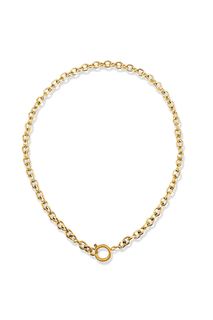 Ellie Vail Melody Sailor Clasp Chain Necklace