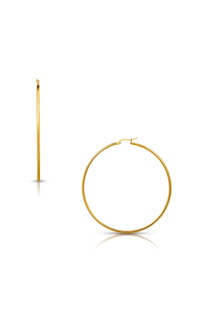 Ellie Vail - Laurette Medium Hoop Earring