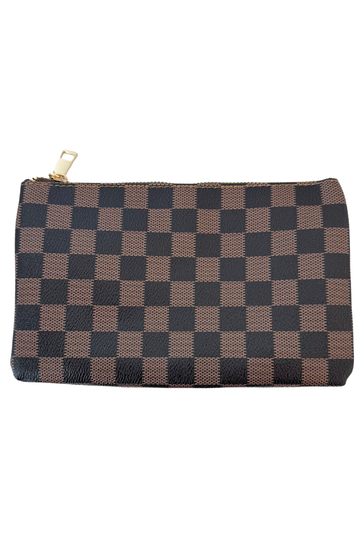 Checkered Crossbody