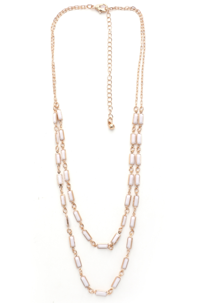 Color Glass Necklace