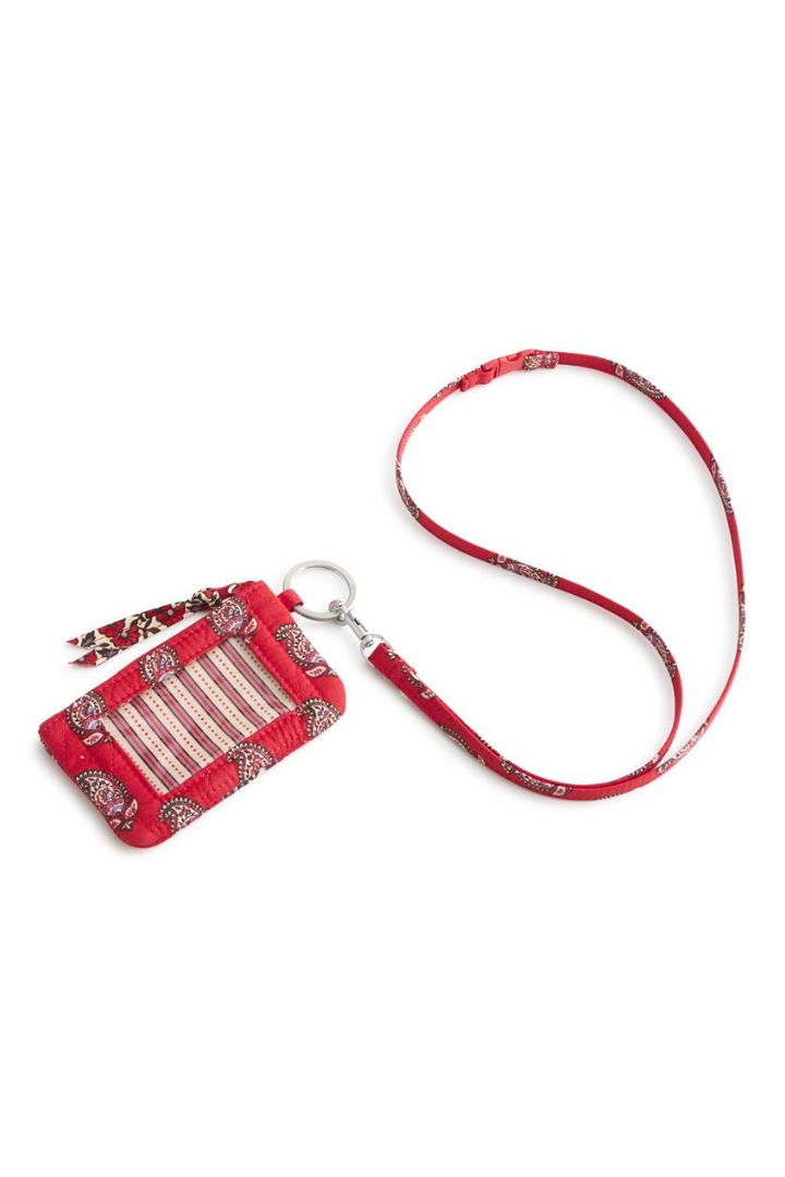 Vera Bradley Zip ID Breakaway Lanyard