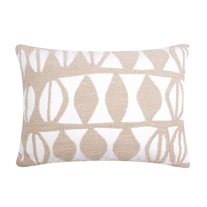 Crewel Geometric Pillow