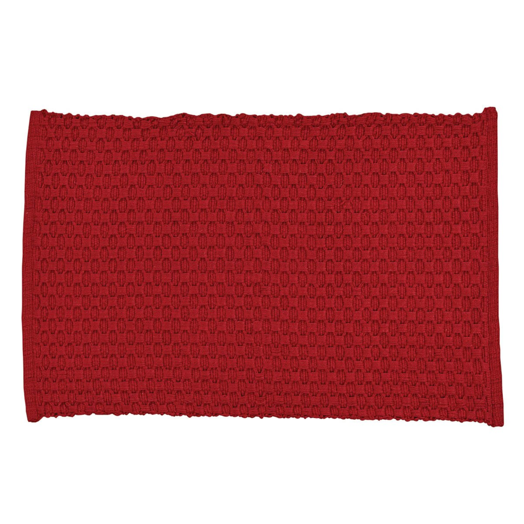 Crimson Red Chadwick Placemat 