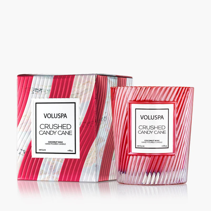 Voluspa Crushed Candy Cane Candle