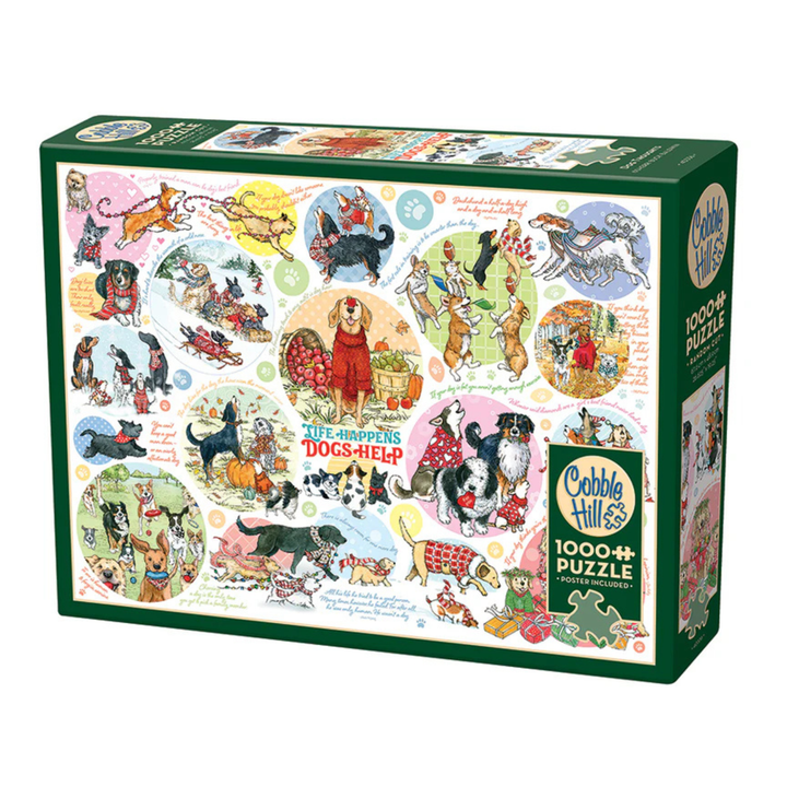 Dog Thoughts Puzzle 1000 pc