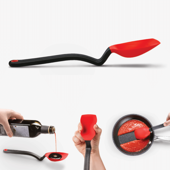 Red Silicone Supoon