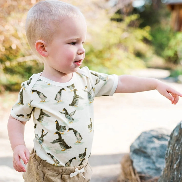 Duck Short Sleeve Onesie