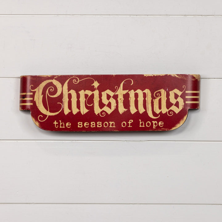 The Season of Hope Wall Sign