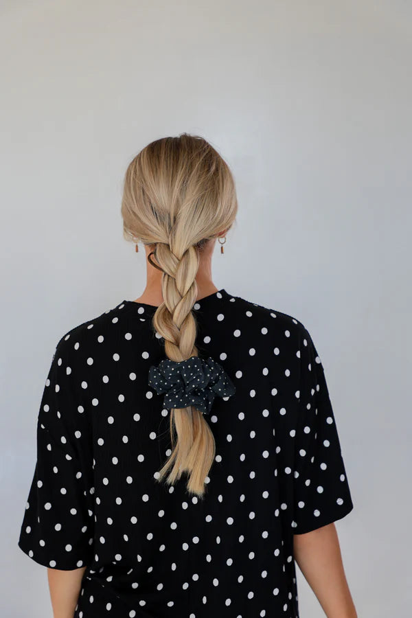Kaxi Polka Dot Oversized Scrunchie