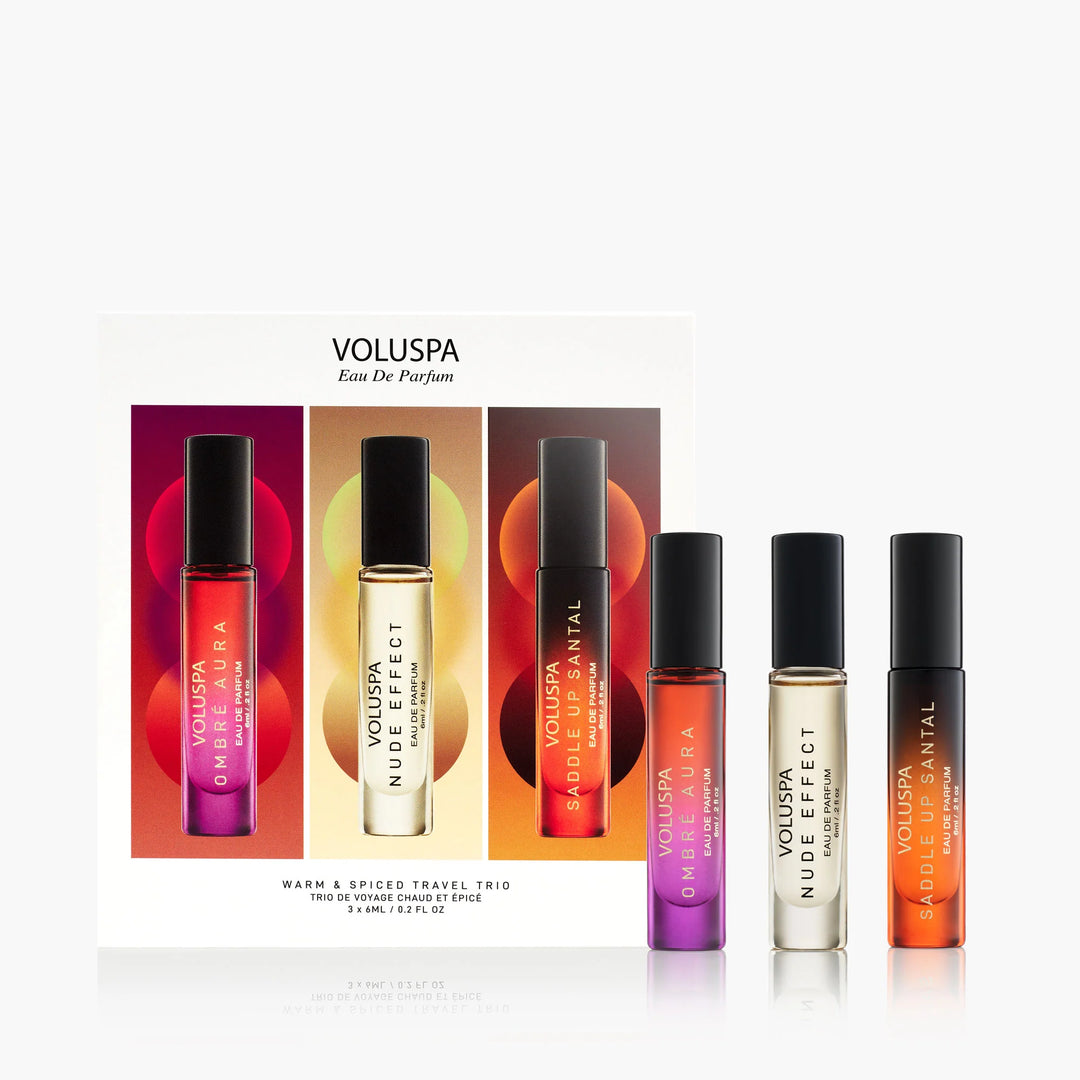 Voluspa Warm And Spiced Travel Trio