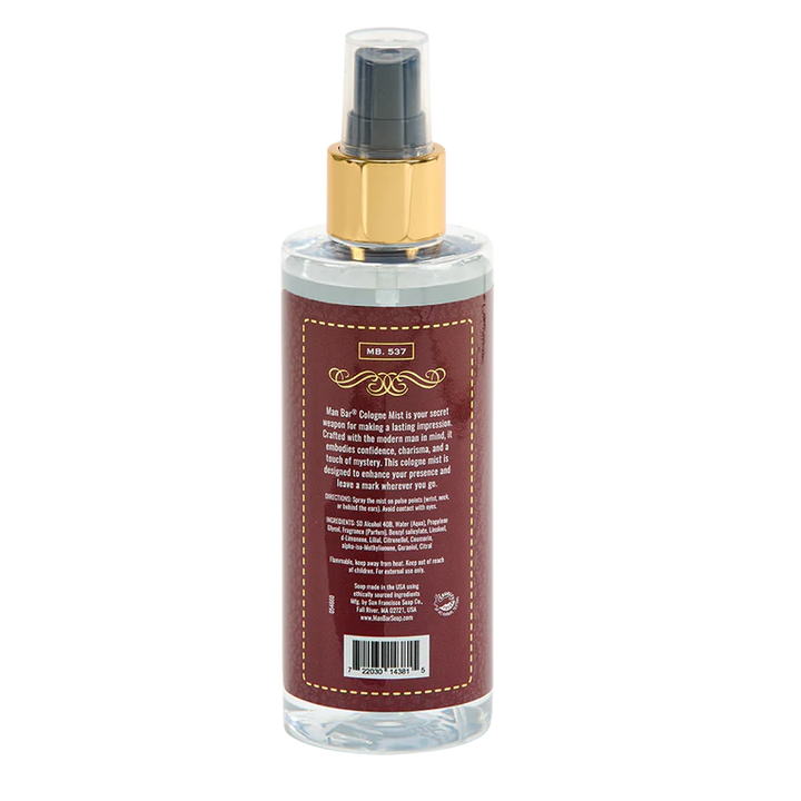 Exotic Musk & Sandalwood Man Bar Cologne Mist