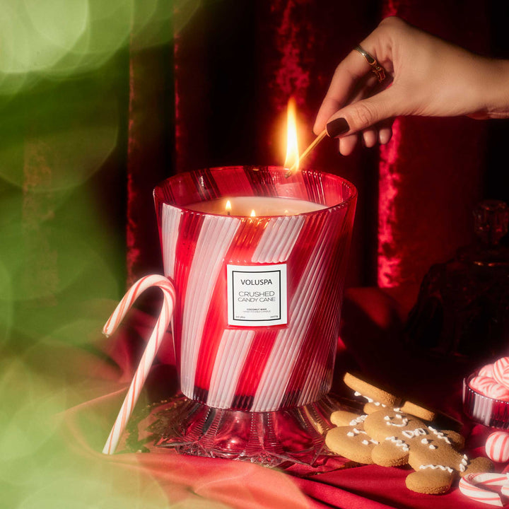 Voluspa Holiday 3w Hearth Candle