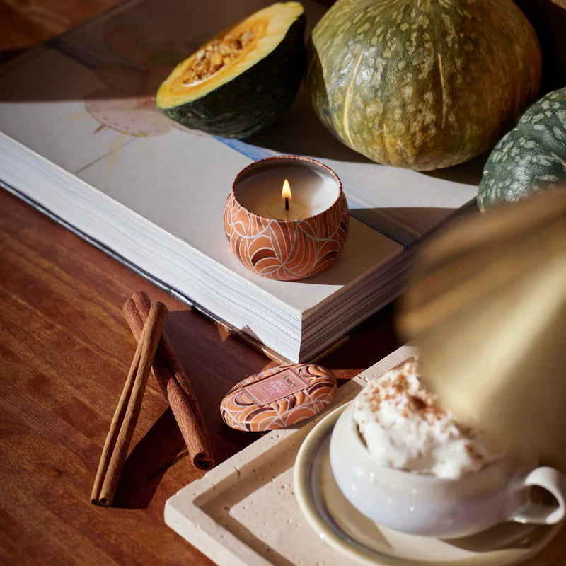 Voluspa Spiced Pumpkin Latte Mini Tin