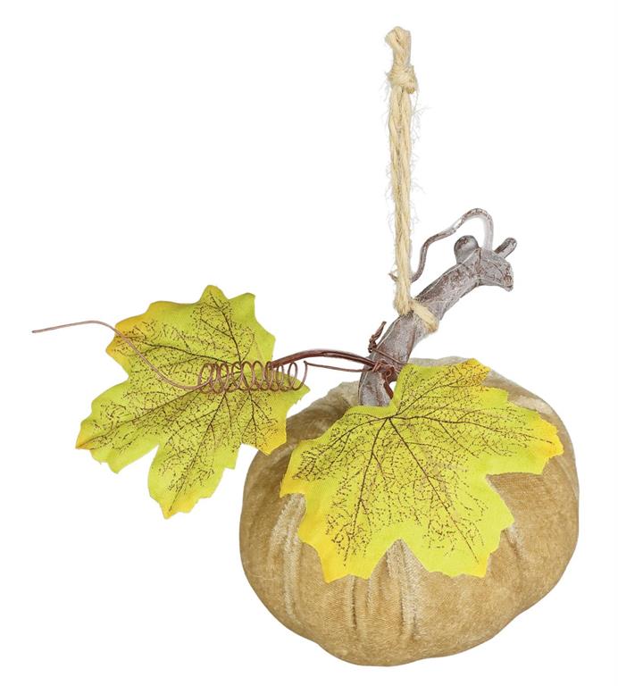 Velvet Harvest Pumpkin Hanger