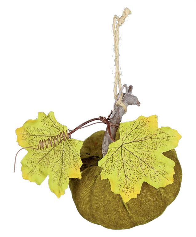 Velvet Harvest Pumpkin Hanger