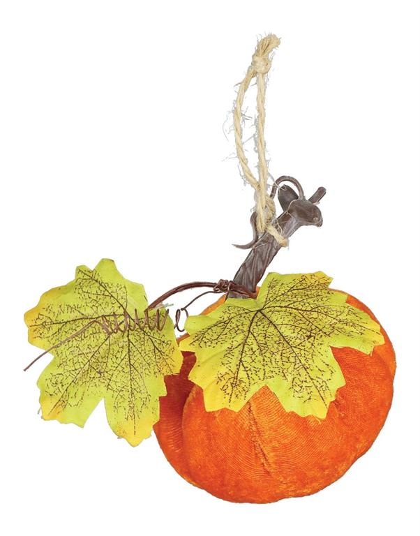 Velvet Harvest Pumpkin Hanger