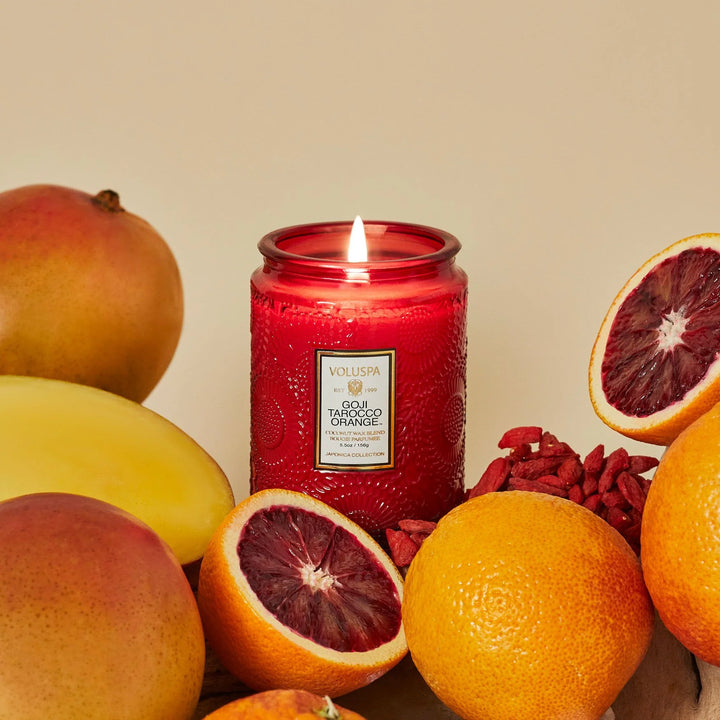 Voluspa Goji Tarocco Orange Candle