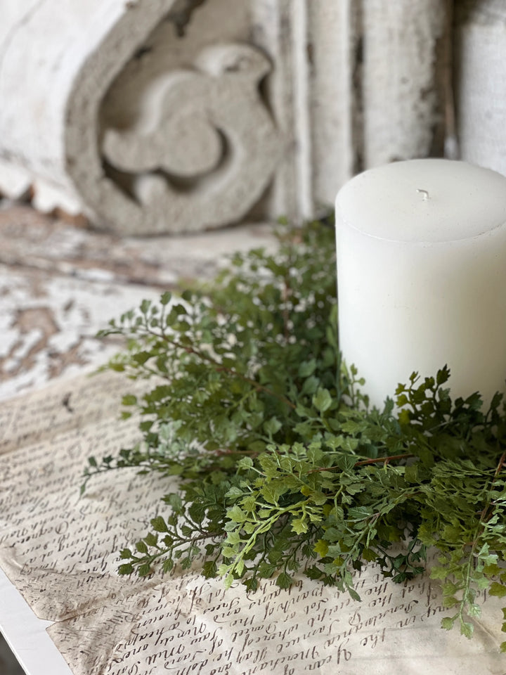 Damsel Fern Candle Ring