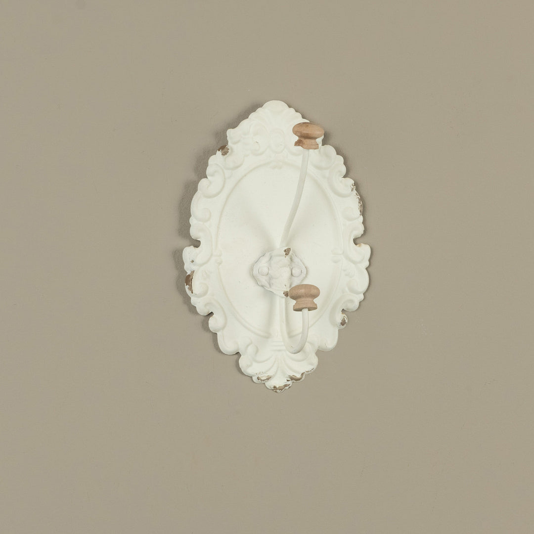 White Vintage Wall Hook