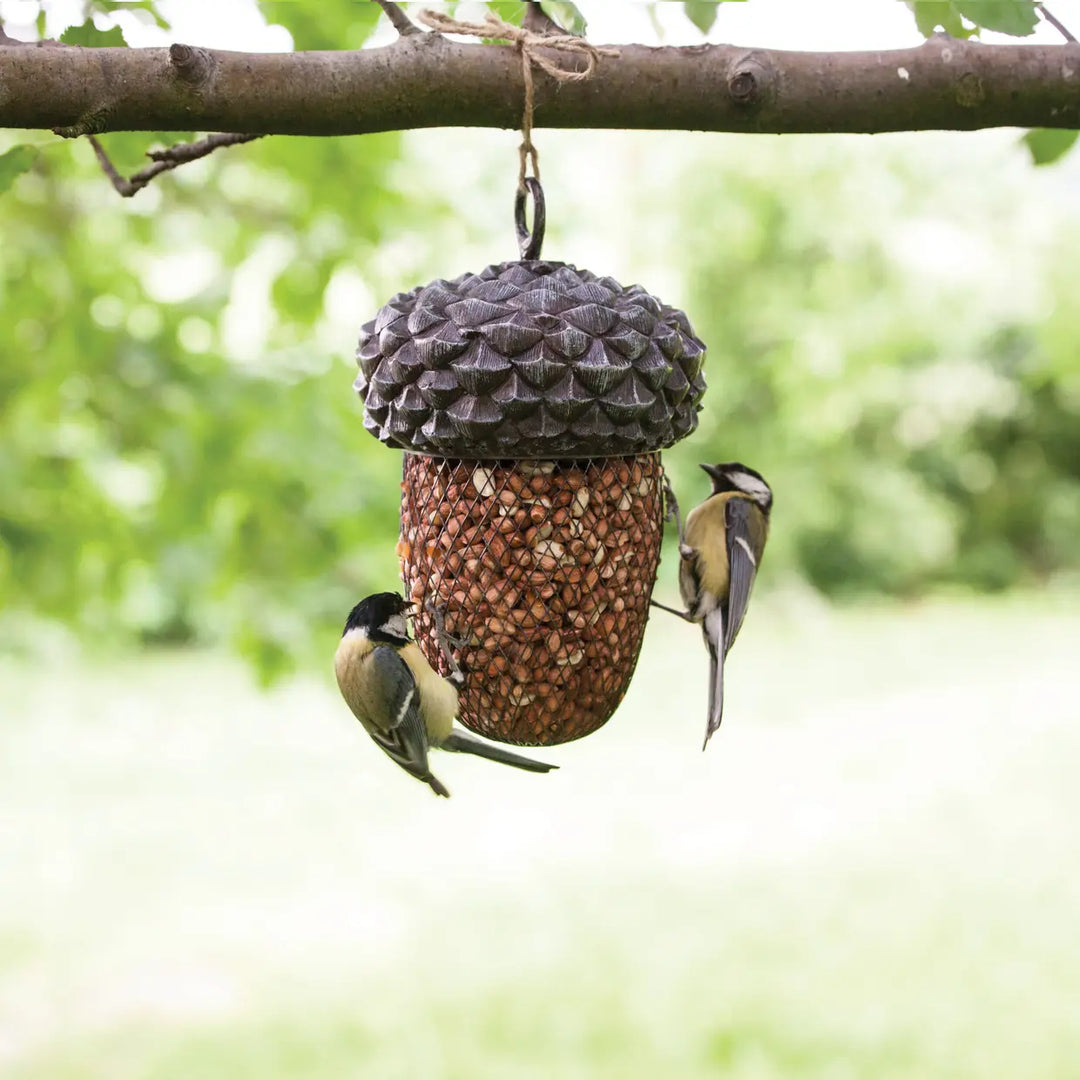Acorn Mesh Bird Feeder