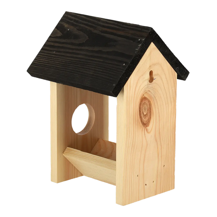 Peanut Butter Jar Bird Feeder